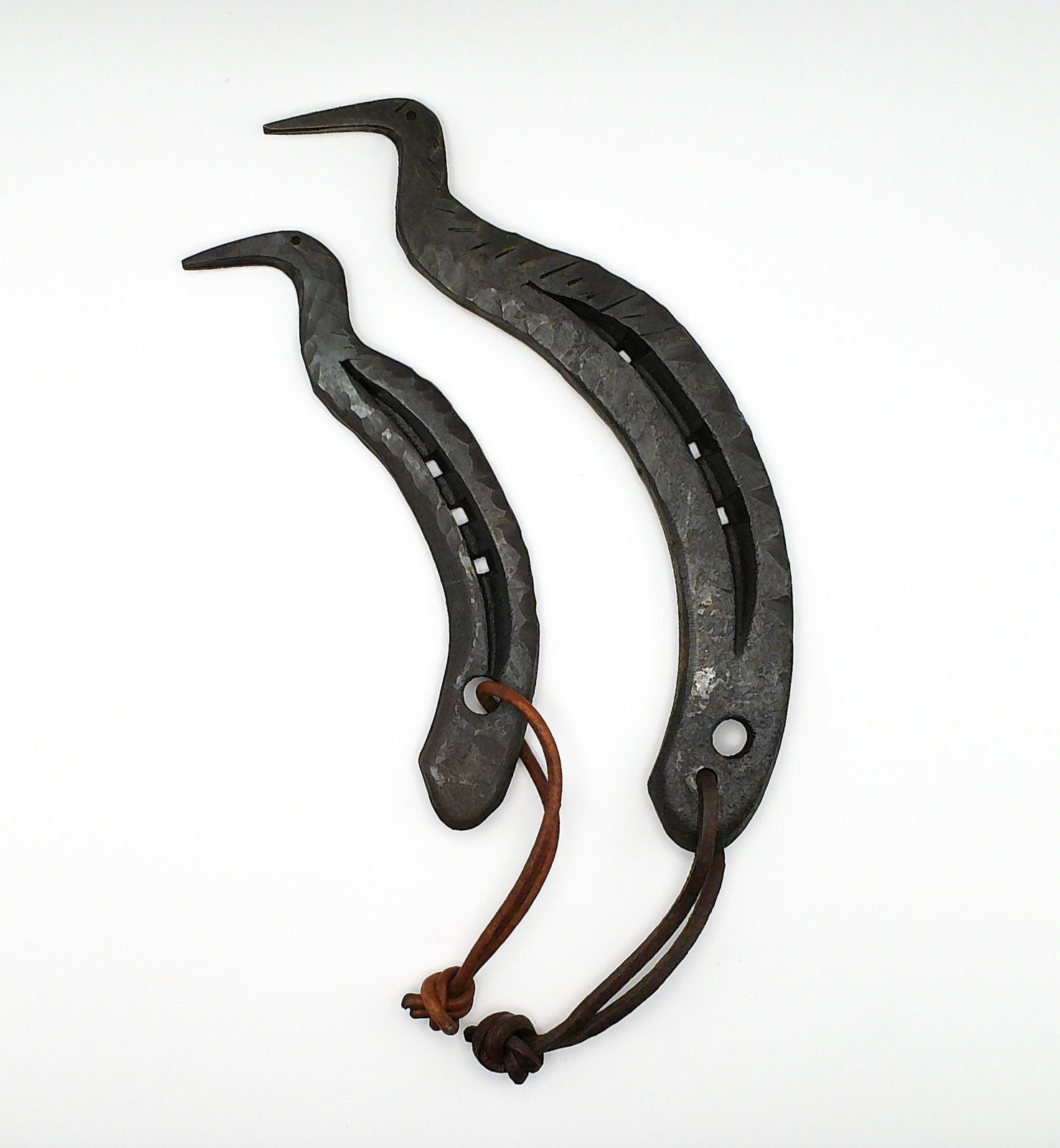Handcrafted horseshoe hoof-pick
