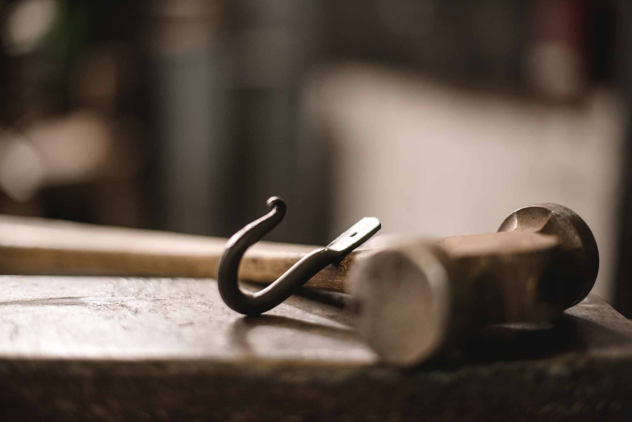 Handcrafted Metal Hook