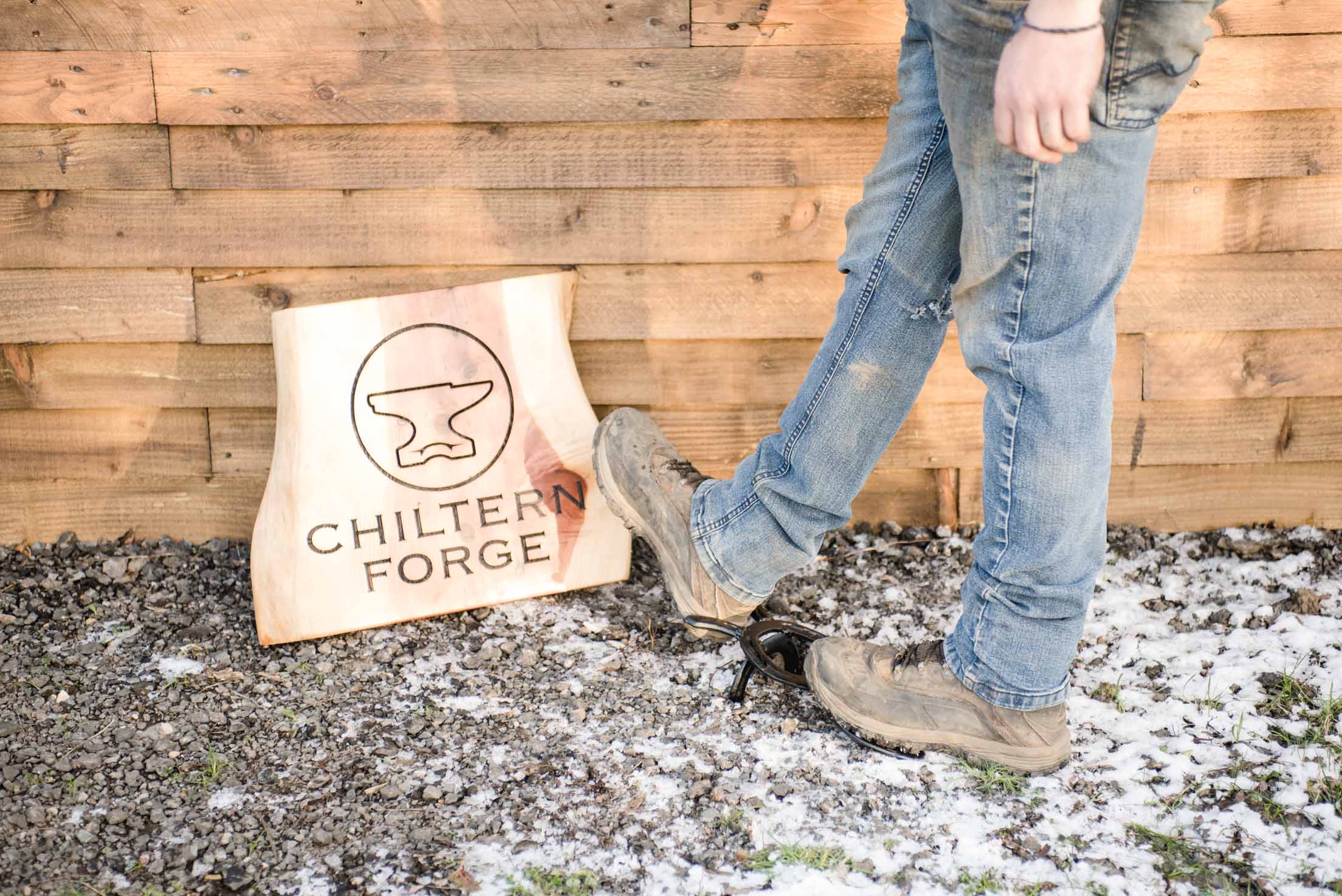 Handcrafted Horseshoe Wellie Pull