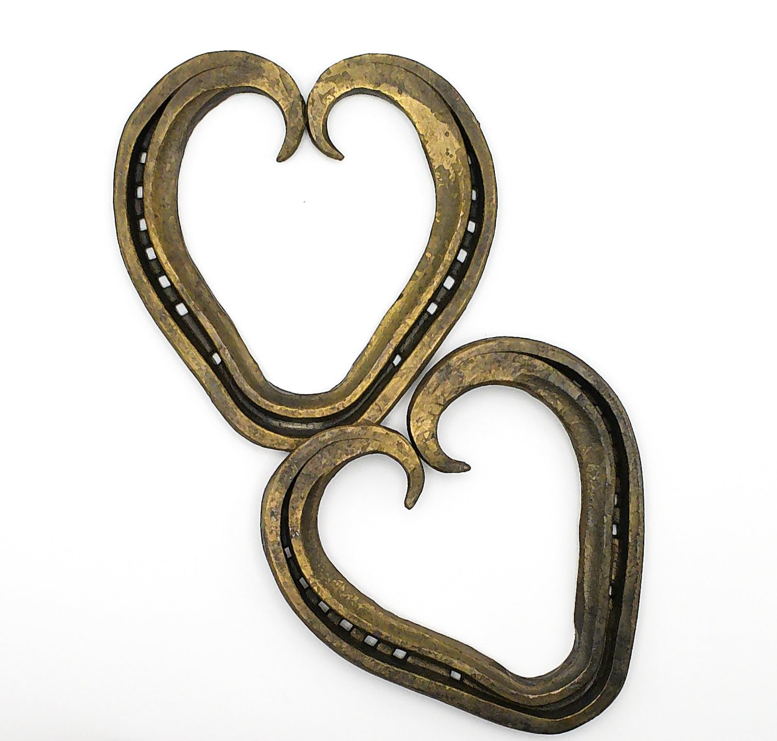 Handcrafted Horseshoe Heart